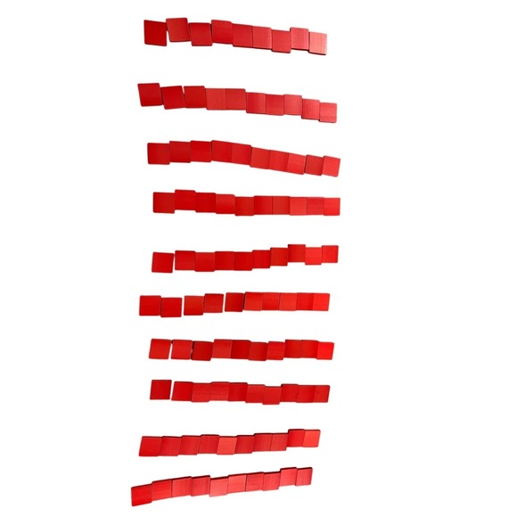 Wooden Math Manipulatives Blocks, Counting, Pattern, Sorting, Learning Classroom - Picture 7 of 15